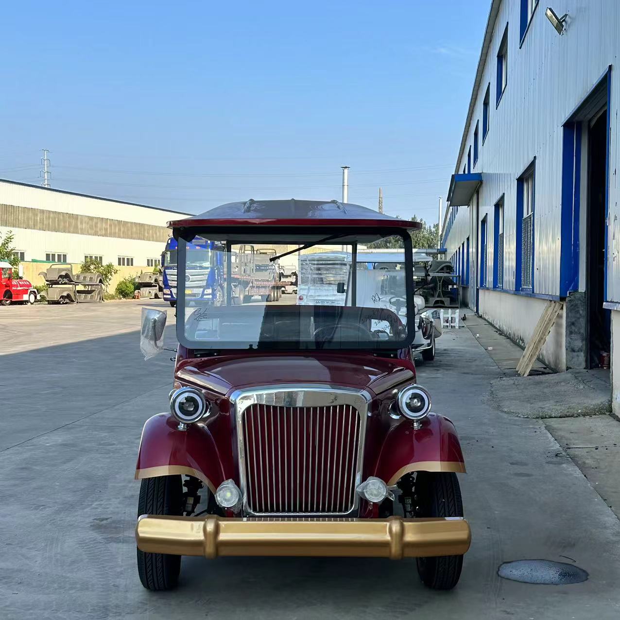New design 4 Seaters 2 Passenger with Rear Cargo Bed Electric Utility ...