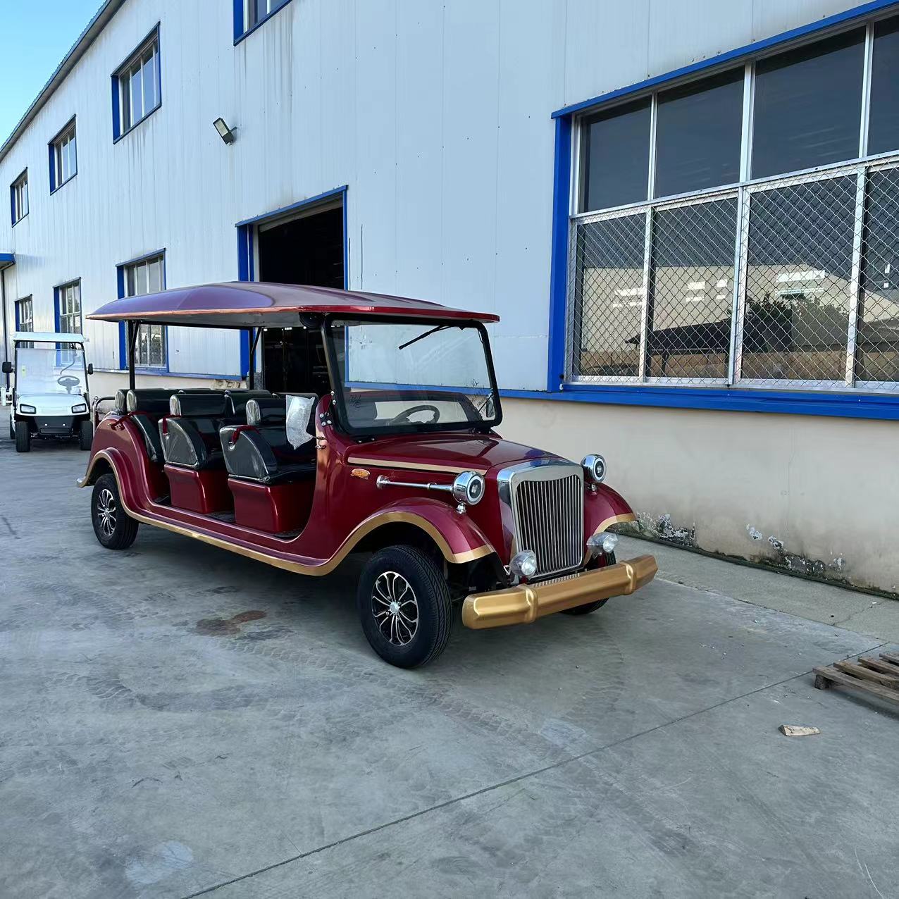 New design 4 Seaters 2 Passenger with Rear Cargo Bed Electric Utility ...