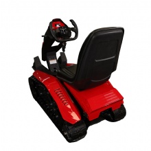 Sitting Electric Tracked Powerful Farmers Hunters Anglers Snowmobile ETV Tank