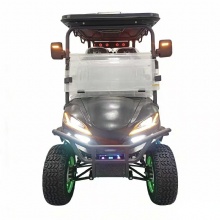 4 Seater Electric Golf Cart Off-Road Golf Buggy with LED Lights & Lithium Battery Lifted Electric Golf Cart