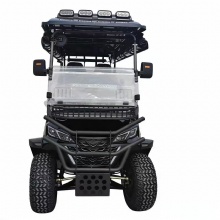 High-End Solar Powered Electric Golf Cart 4+2 seater off-Road Golf CartHigh-End Solar Powered Electric Golf Cart 4+2 seater off-Road Golf Cart