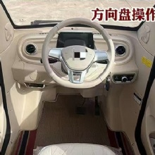 3 Seater Closed Mini Electric Car Low Speed Electric Vehicle