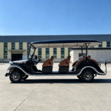 High-End Electric Vintage Car for Sightseeing Elite Golf Cart