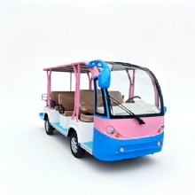 HKBG Factory 14 Seats Tourist Custom Electric Sightseeing Shuttle Bus 101‑200km Range 3.5-7.5kW Motor72V Battery HKBG Factory 14 Seats Tourist Custom Electric Sightseeing Shuttle Bus 101‑200km Range 3.5-7.5kW Motor72V Battery