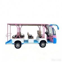 HKBG Factory 11 Seats Tourist Custom Electric Sightseeing Shuttle Bus 101‑200km Range 7.5KW Motor 72V Battery HKBG Factory 11 Seats Tourist Custom Electric Sightseeing Shuttle Bus 101‑200km Range 7.5KW Motor 72V Battery