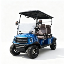 Blue Multi‑Color Custom 4‑Passenger Electric Golf Cart Blue Multi‑Color Custom 4‑Passenger Electric Golf Cart