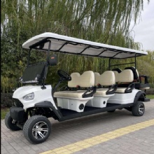 2-8-Passenger Electric Golf Cart 7.5KW Power CE Certified Tourist Sightseeing Vehicle