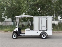 2026 HKBG 2‑Seater Low‑Speed Mini Pickup Golf Cart, Cargo & Food Service Vehicle