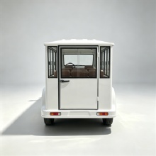 11 Seater Enclosed Electric Shuttle Car for Tourism Sightseeing Park Hotel Campus Transport