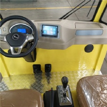 Factory Direct Sale, Made in China Hong Kong Bright 14-Seat Vintage Yellow Sightseeing Car, Electric Bus, 100km Max Range