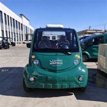 Fully Enclosed Mini Electric Vehicle Custom Color Multiple Battery Motor Options Patrol Car