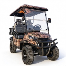 2026 New 2+2 Seater Off-Road Electric Golf Cart, 4KW Motor & Hydraulic Brakes, 48V Lithium/Lead Acid Option