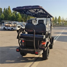 2026 New 2+2 Seater Off-Road Electric Golf Cart, 4KW Motor & Hydraulic Brakes, 48V Lithium/Lead Acid Option