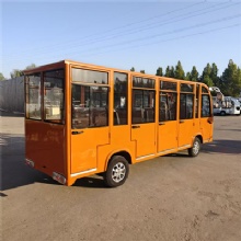 Factory Direct Fully Multi-Seater Electric Shuttle Bus Enclosed Electric Sightseeing Bus