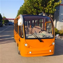 Factory Direct Fully Multi-Seater Electric Shuttle Bus Enclosed Electric Sightseeing Bus